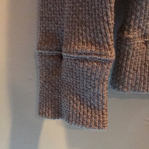 Calvin Klein scoop neck Waffle Knit Gray Pullover - Picture 7 of 9